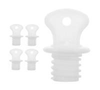 TOYANDONA 5Pcs Rubber Hot Water Bottle Caps Replacement Leakproof Sealing Stoppers 16Mm Small Size Hot Water Bag Seal Plugs for Thermal Bottles and Covers