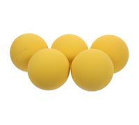 TOYANDONA 5pcs Rubber Reflex Response Squash Ball for Beginners with Enhanced Grip Texture and Consistent Bounce Performance, 6cm Diameter Hand-eye Coordination Training Ball Suitable