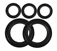 TOYANDONA 5pcs Rubber Speaker Edge Rings Flexible Speaker Surround Repair Kit Weather Resistant Sound Enhancing Replacement for Music Production and Home Audio Upgrade