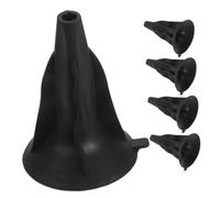 TOYANDONA 5pcs Rubber Suction Cup Arrow Tips for Soft Safe Replacement Arrowheads Compatible with Archery for Outdoor Games and Family Fun