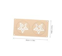 TOYANDONA 5pcs Sensory Busy Board Wooden Maze Puzzle Game Hand-eye Coordination Fine Motor Drawing Stencil Montessori Early Learning Multifunctional Educational Kit