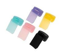 TOYANDONA 5pcs Silicone Clarinet Thumb Pad Cushion Rest for Clarinet Thumb Pain Relief Support Honeycomb Design