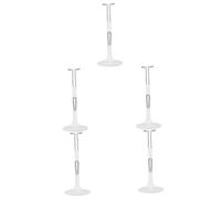 TOYANDONA 5pcs Soldier Stand Doll Stand Figure Tabletop Display Show Rack Display Shelf Accessories for Shop Supplies Indoor Support Support Racks Metal White