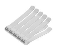 TOYANDONA 5Pcs Stainless Steel Candle Extinguisher Clips Fire Extinguish Tool for Safe Smokeless Wick Snuffing Design for Tiki Scented Pillar and Tumbler Candles
