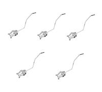 TOYANDONA 5pcs Sturdy Plated Alto Saxophone Sheet Music Clamp Music Score Holder for Instruments Lightweight and Portable Design for Easy Use