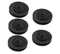 TOYANDONA 5Pcs Sturdy Pulley Bearing Covers Gym Pulley Wheel Protective Sleeves Fitness Equipment Accessories Easy Install Compatible with Various Models