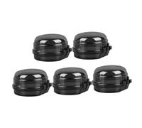 TOYANDONA 5pcs Transparent Gas Stove Knob Covers Childproof Oven Knob Locks Safety Guard for Pets Easy Install Protective Caps for Residential Fire Prevention