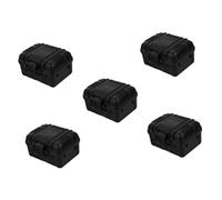 TOYANDONA 5pcs Travel Portable Storage Case for Tools Compact Lightweight Gadget Holder Multi-Purpose Carrying Box for Items for Travel and Outdoor Use