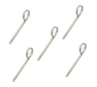 TOYANDONA 5pcs Trumpet Slide Ring Replacement Accessory for Women Silver Cornet Finger Ring Strong Pull