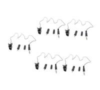 TOYANDONA 5sets Acoustic Guitar Pickup Transducer for Sound Musical Instrument Accessory for Guitar Tuners Clip Use