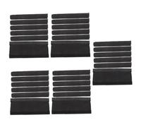 TOYANDONA 5sets Bike Chain Cover Protector Durable Cloth Chain Guard for Road and Mountain Bicycles Protective Bike Accessories 6pcs*5