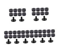 TOYANDONA 5sets Drum Cymbal Felt Pads Replacement Kit for Drum Cymbals Sleeves for Drummers and Instrument Supplies