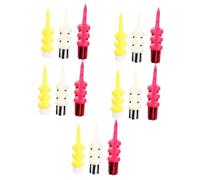 TOYANDONA 5sets Golf Brush Professional Golf Club and Ball Cleaner for Easy Use and Replacement Lightweight and Convenient for Daily Maintenance 9pcs*5