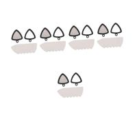 TOYANDONA 5sets Guitar Pick Holder Necklace Silicone Keychain Holder Picks for Easy Access for Guitarists The Go