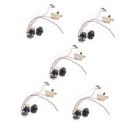TOYANDONA 5sets Guitar Wiring Harness Potentiometer Wiring Guitar Pickup Wire Replacement