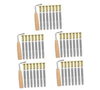 TOYANDONA 5sets Harp Tuning Supplies Lyre Tuning Kit Wrench Turn Pin Nail Accessories for Lyre Harp Repair Professional Assistant