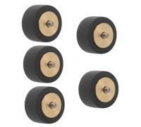 TOYANDONA 5sets Material Pinch Roller for Recorder Car Recorder Player Stereo Radio Audio