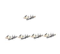 TOYANDONA 5sets Potentiometer Guitar Parts Hat Rotary Standard Socket for Electric Guitar Wiring and Easy to Replace