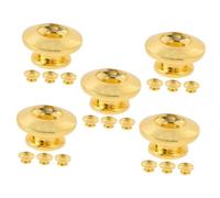 TOYANDONA 5sets Replacement Guitar Strap Locks Studs Strap Retainer Metal Locks for Ukulele Guitar