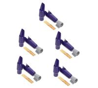 TOYANDONA 5sets Replacement Sax Kit for Alto Saxophone Includes Saxophone Cap Musical Instrument Accessory for Practice and Performance