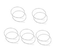 TOYANDONA 5sets Replacement Strings Metal Strings for Repair Crisp Sound Sturdy Craftsmanship 2pcs*5