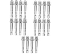 TOYANDONA 5sets Sturdy Metal Mic Stand Extender Arm Thread Adapter Easy to Carry 4pcs*5