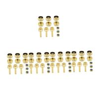 TOYANDONA 5sets Trumpet Button Buckles Trumpet Button Snaps Musical Instrument Accessories for Repair for Finger and Bottom Caps