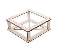 TOYANDONA 6 Sets Holographic Pyramid Display Stands DIY Smartphone Projector Kit for Educational Science Learning Interactive Family Activity