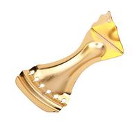 TOYANDONA 6 String Tailpiece for Dobro or Resonator Guitar Metal 11.5x6.6x0.15cm Guitar Tailpiece