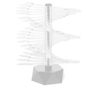 TOYANDONA 60 Pcs Acrylic Spiral Nail Tips Display Holder for Nail Art Practice Stand with Unique Simple Design for Salon Or Personal Use