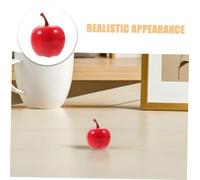 TOYANDONA 60pcs Mini Artificial Apples Faux Foam Fruit Decor with Realistic Lifelike Details Compact Miniature Fruit Models for Kitchen Home Party Photography Props and Event Decorations