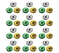 TOYANDONA 60pcs Mini Copper PET Bell Charms for Cat Collar
