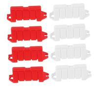 TOYANDONA 60pcs Miniature Road Sign Barricade and Rc Car Traffic Fence Toy for Boys and Girls, Sturdy Drift Race Track Barrier Set for Slot Cars and Rc Racing Accessories