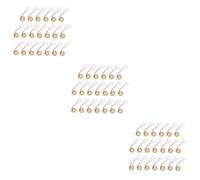 TOYANDONA 60pcs Musical Instrument Parts Piezo Sounder Sensors Piezo Discs Buzzer for Quizzes