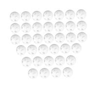 TOYANDONA 60pcs Rattle Inserts for Crochet Toys White Noise Maker Balls DIY Shaker Bells for Stuffed Animals for Craft Projects and Toys
