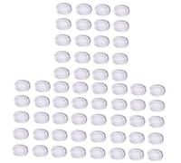 TOYANDONA 60pcs Silicone Drum Damper Gel Pads Sound Mute Pads for Snare Drums Cymbals and More Noise Reduction Easy to Remove No Residue