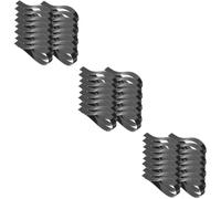 TOYANDONA 60pcs Snare Drum Wire Mounting Straps Accessories for Secure Fixing of Snare Wires for Jazz and Rock Drummers