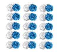 TOYANDONA 60pcs Sparkle Pom Pom Balls Interactive Cat Glitter Tinsel Balls for Pet Supplies Stress Relief and Playtime Entertainment