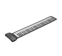 TOYANDONA 61-keys Portable Roll-up Piano Thick Silicone Foldable Electronic Keyboard for Beginners Flexible Handheld Music Instrument