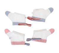 TOYANDONA 6pairs Protective Gloves Newborn Scratch Mittens for Boys and Girls Boy Girl Safety Finger Sucking Stop for Thumb