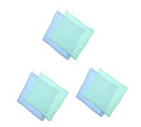 TOYANDONA 6pcs Absorbent Burp Cloth Cotton Washcloth for Burping Reusable Muslin Squares for Boy Girl Soft Burp Cloths for Newborn Burping Needs
