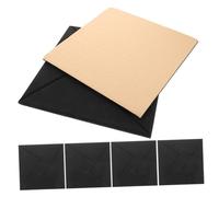 TOYANDONA 6pcs Acoustic Absorption Blocks Sound Dampening Pad Monitor Isolation Pads for Music Studios Conference Rooms Home Cinemas Self-adhesive Soundproofing