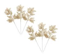 TOYANDONA 6pcs Artificial Christmas Pine Branch Leaves Picks