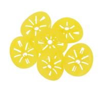 TOYANDONA 6pcs Beekeeping Hive Door Escape Valve Yellow Cone Design One Way Entrance Gate for Efficient and Hive Management Essential Beekeeping Supplies for Apiculture