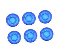 TOYANDONA 6pcs Blue Plastic Guitar Effect Pedal Caps Easy to Install with Good Protection Effects for Guitar Pedal Accessories Suitable for Beginners