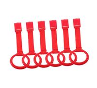 TOYANDONA 6pcs Boy Girl Pull Tab Crib Walking Exercises Ring Newborn Bed Stand up Learning Tools Playpen Accessories Hanging