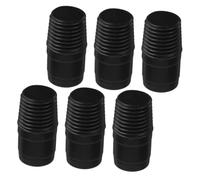 TOYANDONA 6pcs Broom Handle Threaded End 25mm Telescoping Rod Connector