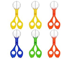 TOYANDONA 6pcs Bug Catcher Scoopers for Kids - Insects Catcher Handy Scoopers for Bug Catching, Outdoor Nature Exploration Toy for Children (3 Color)