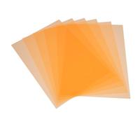 TOYANDONA 6Pcs Colored Light Diffuser Sheets for Photography Art Transparent Color Film for Light for Video Theater Stage and Decorative Lighting