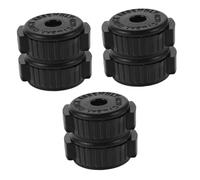 TOYANDONA 6pcs Cymbal Mates Quick Release Nuts Drum Kit Accessory Effortless Setup for Percussion Instruments